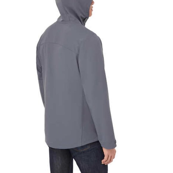 NWOT Kirkland Signature Men's Softshell Jacket | Grey - Picture 8 of 10